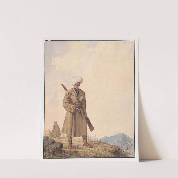 Ksawery Branicki in Circassian costume by Leon Kapliński