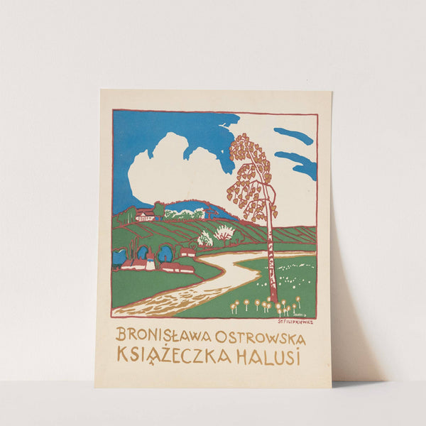 Książeczka Halusi (Little Hala’s book, book of poems for little children) Pl.1 (1906) by Stefan Filipkiewicz