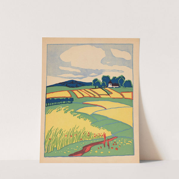 Książeczka Halusi (Little Hala’s book, book of poems for little children) Pl.5 (1906) by Stefan Filipkiewicz