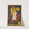 Kub. Exigez le kub (1911) by Leonetto Cappiello