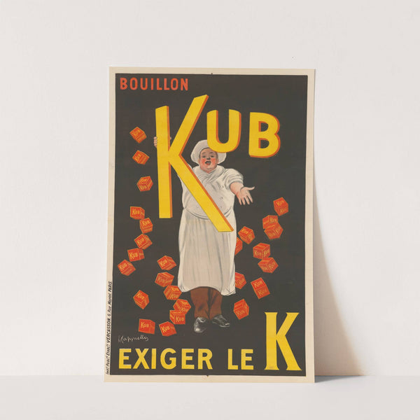 Kub. Exigez le kub (1911) by Leonetto Cappiello