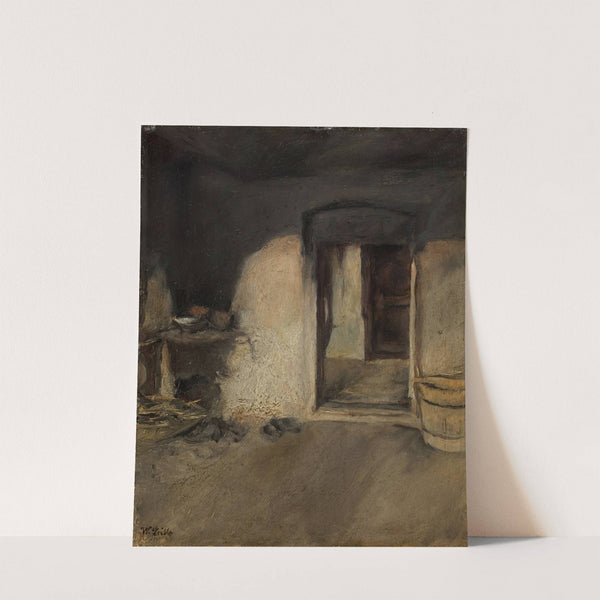 Kücheninterieur by Wilhelm Leibl