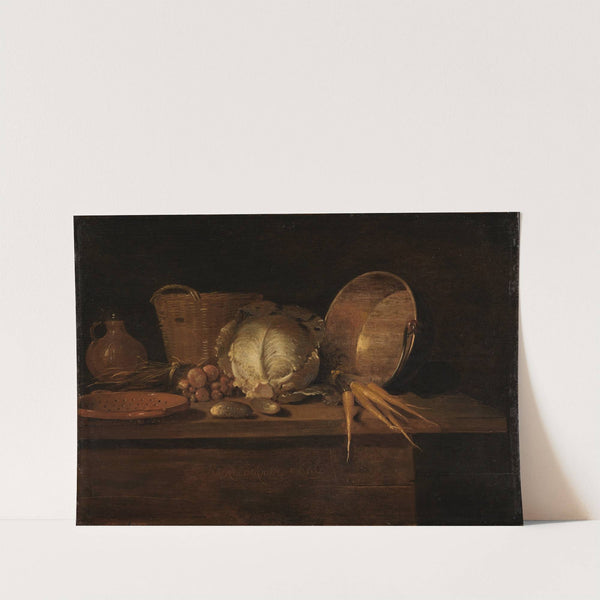 Küchenstillleben by Quirijn Van Brekelenkam