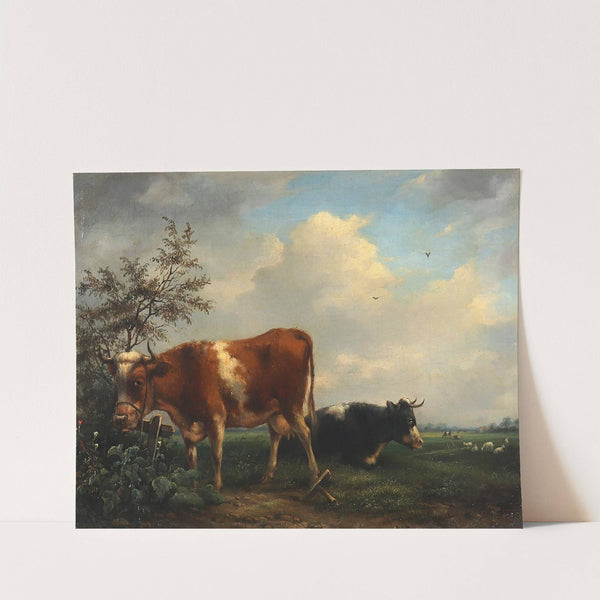 Kühe Auf Der Weide by Dirk Van Lokhorst