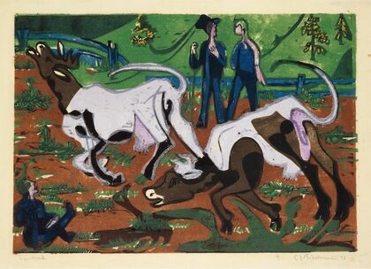 Kühe im Frühling (1933)