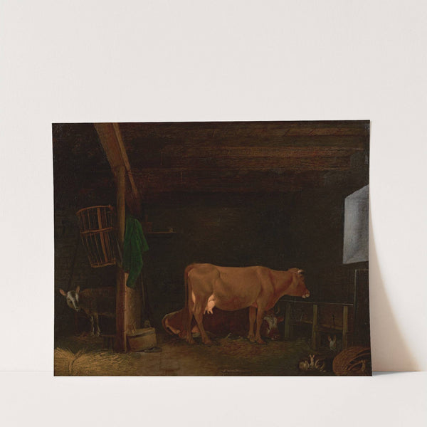 Kuhstall (1853) by Michael Neder