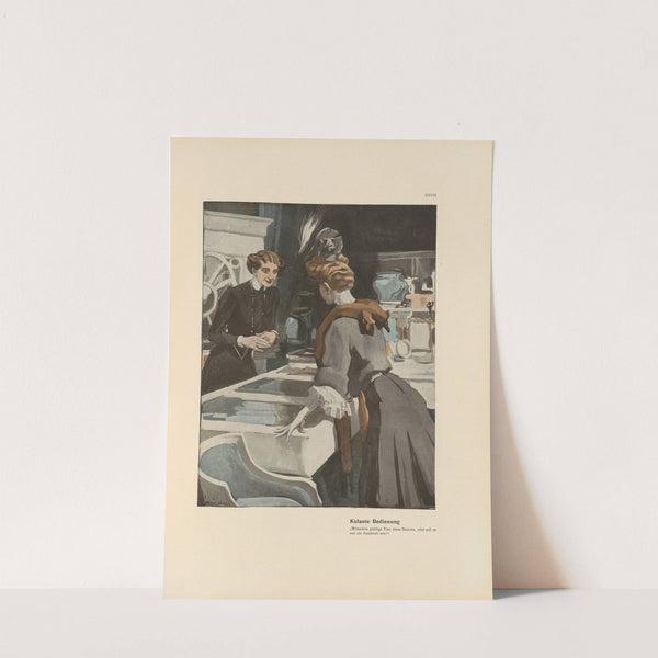 Kulante Bedienung (1908) by Ferdinand Freiherr von Reznicek