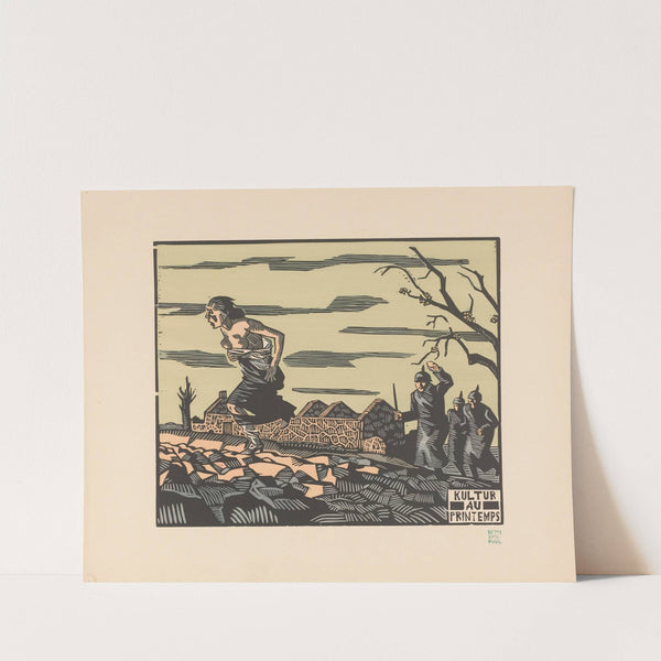 Kultur au printemps (1915) by Hermann Paul