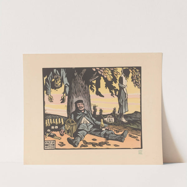 Kultur en automne (1915) by Hermann Paul