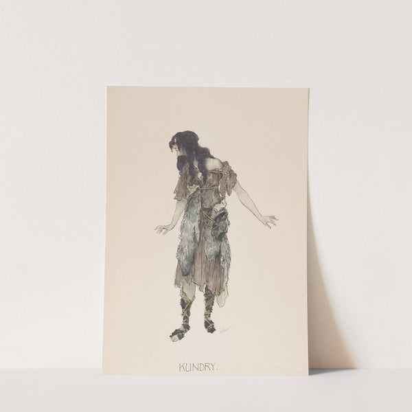 Kundry. by Heinrich Lefler