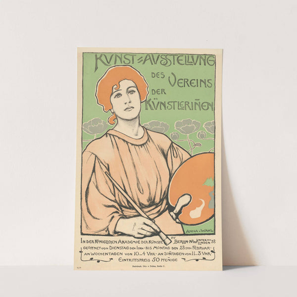Kunst-Ausstellung des Vereins der Künstlerinnen in der königlichen Akademie der Künste zu Berlin (1897) by Anna von Wahl