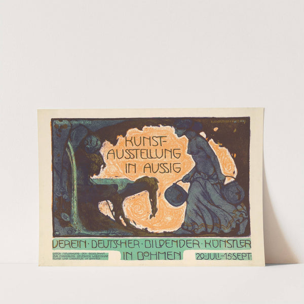 Kunst-Ausstellung in Aussig (1903) by Richard Teschner