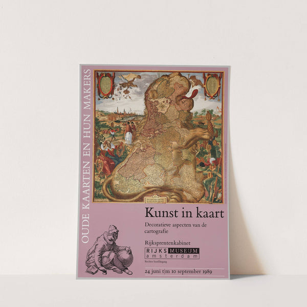 Kunst in kaart (1989) by Jolijn van de Wouw