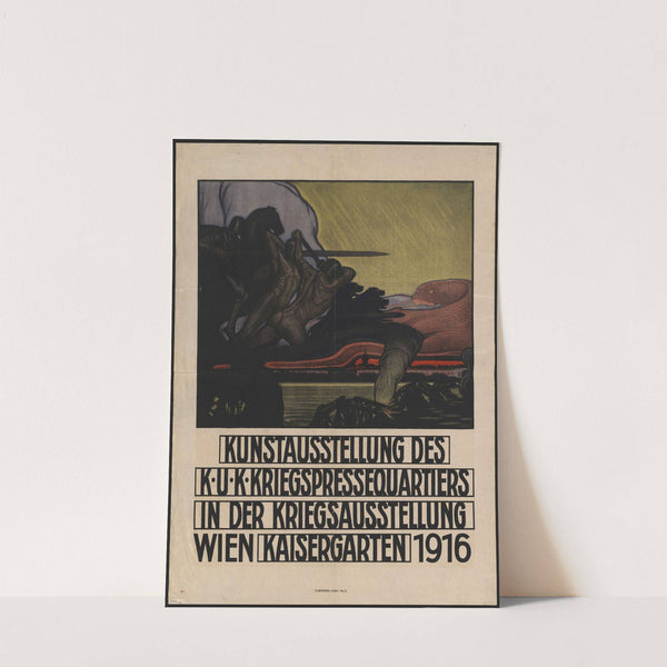 Kunstausstellung des k. u. k. Kriegspressequartiers 1916 (1916) by Ferdinand Kruis