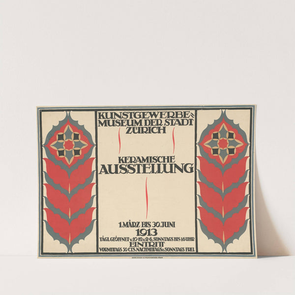 Kunstgewerbemuseum Zürich. Keramische Ausstellung 1913 (1913) by C. Ballmer