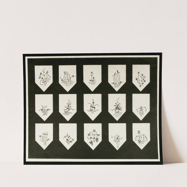 Kunstgewerbliche Schmuckformen fur die Flache Pl 46 by Christian Stoll