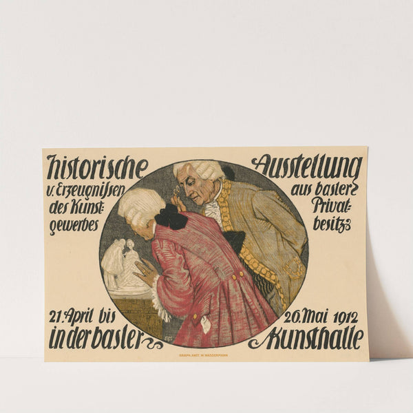 Kunsthalle Basel. historische Ausstellung Kunstgewerbe aus Privatbesitz (1912) by Burkhard Mangold