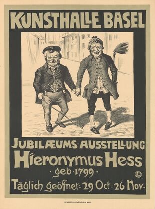 Kunsthalle Basel – Jubiläums Ausstellung Hieronymus Hess (1899)