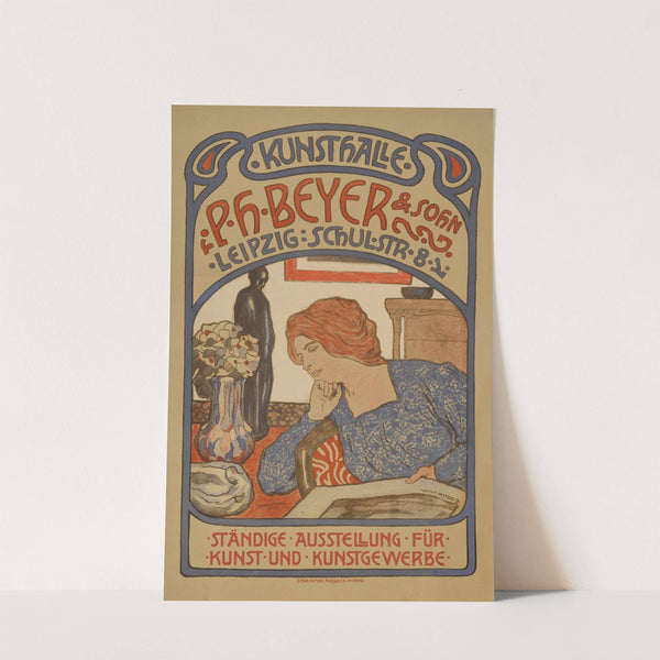 Kunsthalle P. H. Beyer & Sohn, Leipzig (1900) by Emil Orlik