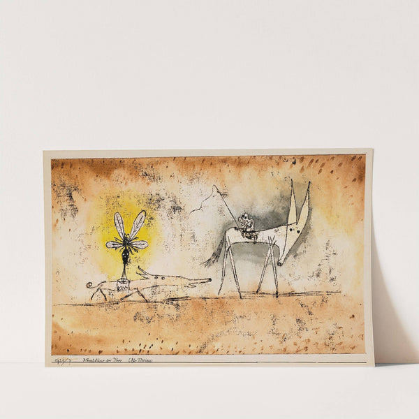 Kunststücke der Tiere (Für Florina) by Paul Klee