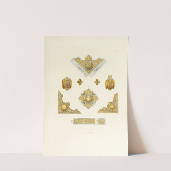 Kunstwerke und Geräthschaften des Mittelalters und der Renaissance Pl.17 by Carl Becker