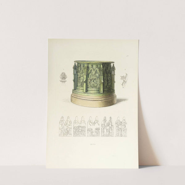 Kunstwerke und Geräthschaften des Mittelalters und der Renaissance Pl.19 by Carl Becker