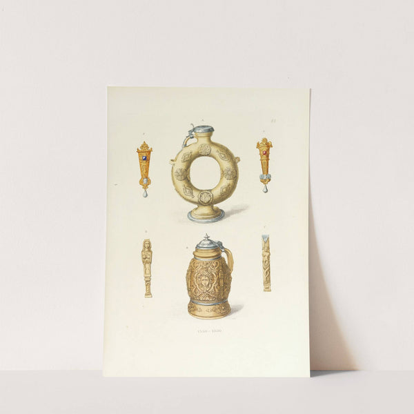 Kunstwerke und Geräthschaften des Mittelalters und der Renaissance Pl.23 by Carl Becker