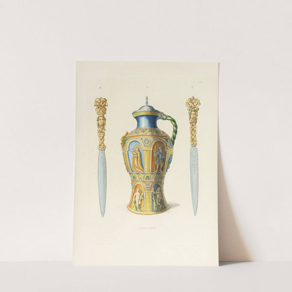 Kunstwerke und Geräthschaften des Mittelalters und der Renaissance Pl.29 by Carl Becker