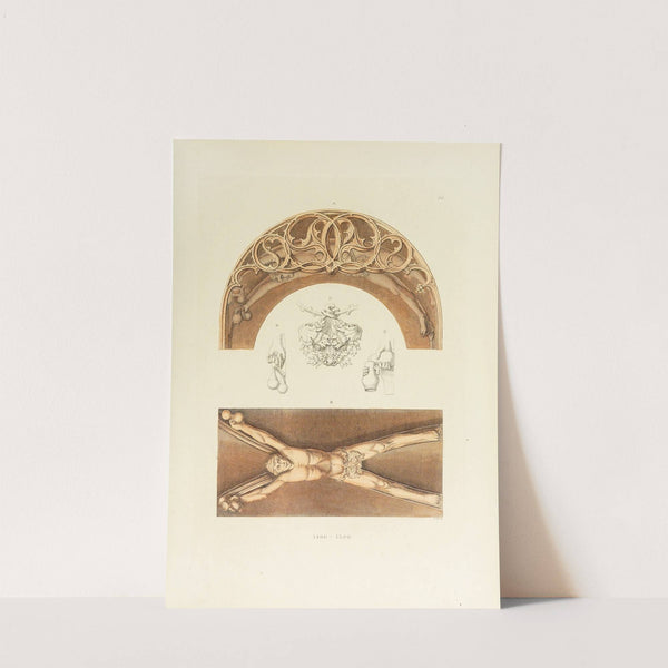 Kunstwerke und Geräthschaften des Mittelalters und der Renaissance Pl.44 by Carl Becker