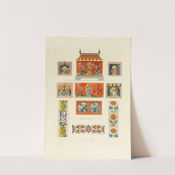 Kunstwerke und Geräthschaften des Mittelalters und der Renaissance Pl.46 by Carl Becker