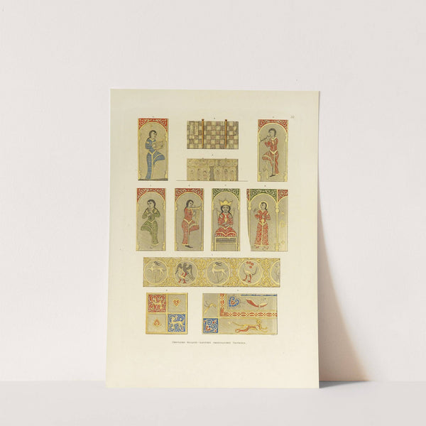 Kunstwerke und Geräthschaften des Mittelalters und der Renaissance Pl.52 by Carl Becker