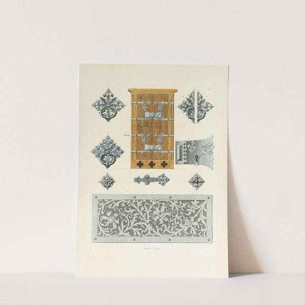 Kunstwerke und Geräthschaften des Mittelalters und der Renaissance Pl.56 by Carl Becker