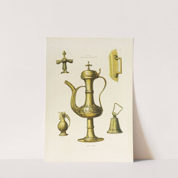 Kunstwerke und Geräthschaften des Mittelalters und der Renaissance Pl.59 by Carl Becker