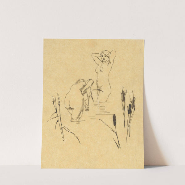 Kúpajúce sa ženy by Ákos Aranyossy