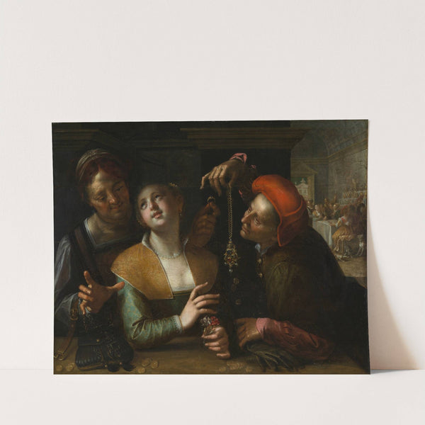 Kuppelszene by Hans von Aachen