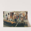 Kürbisverkäufer in Chioggia (1876) by Ludwig Johann Passini