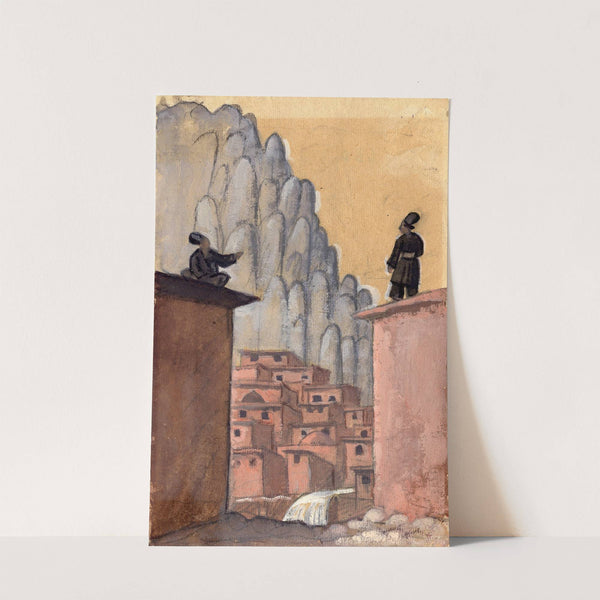 Kurds on the Roof by Jāzeps Grosvalds