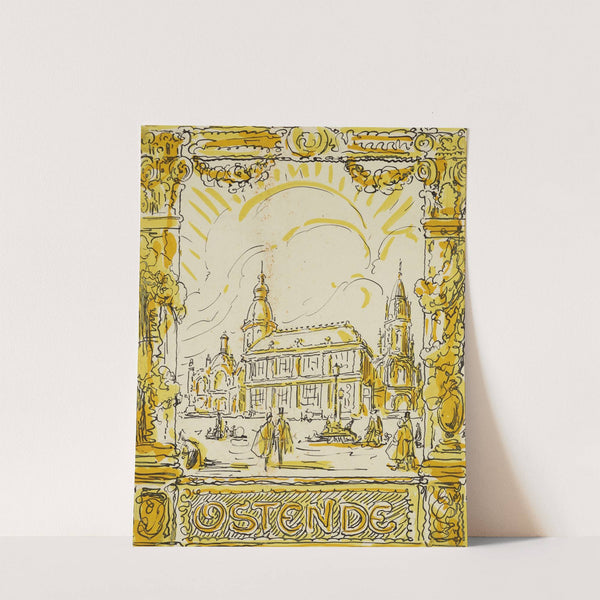 Kursaal van Oostende (1920) by Alfred Ost