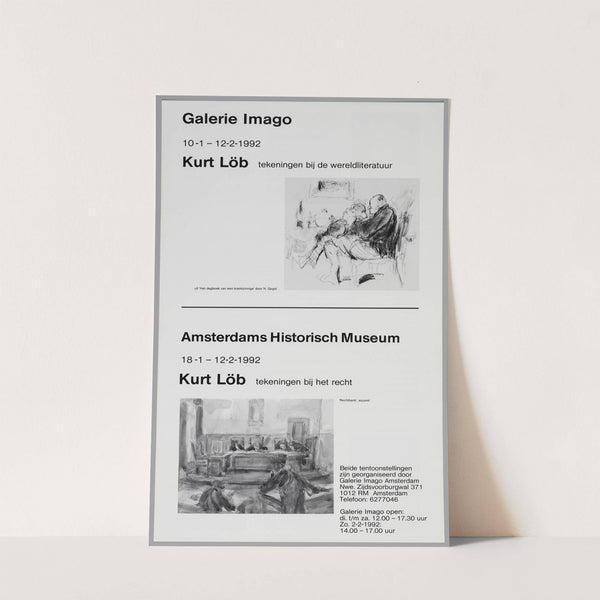 Kurt Löb. Tekeningen bij het recht’, i.s.m. Galerie Imago by Anonymous