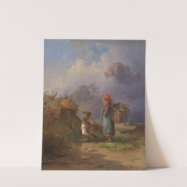 Kurze Rast by Edmund Mahlknecht