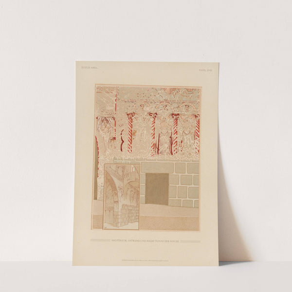 Ḳuṣejr ʻAmra; mit einer Karte von Arabia Petraea Pl.18 by Kaiserliche Akademie der Wissenschaften