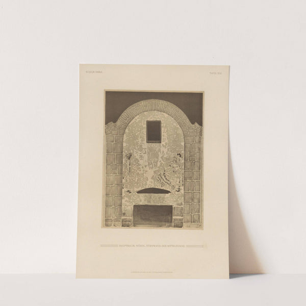 Ḳuṣejr ʻAmra; mit einer Karte von Arabia Petraea Pl.21 by Kaiserliche Akademie der Wissenschaften