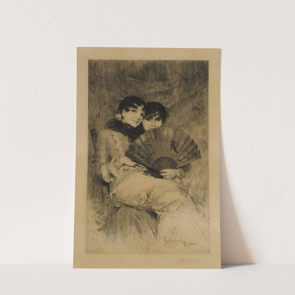 Kusinerna (The Cousins) (1883-1903) by Anders Zorn