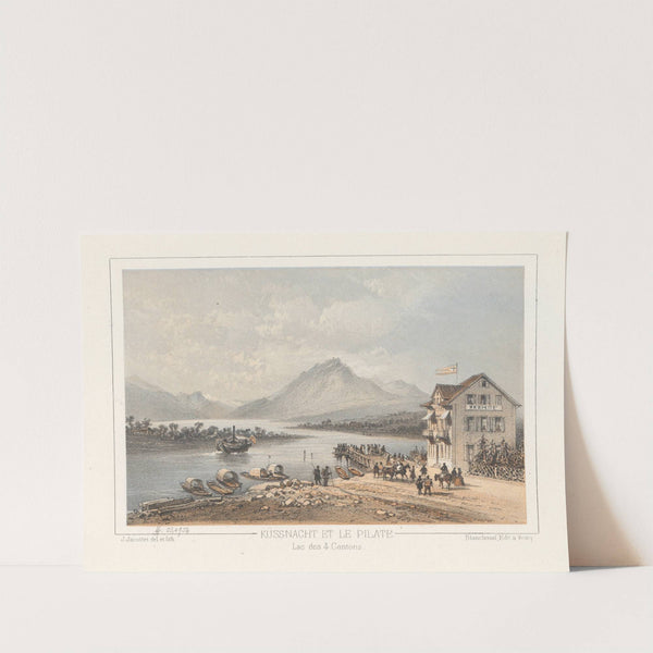 Küssnacht et le Pilate Lac des 4 Cantons by Jean Jacottet