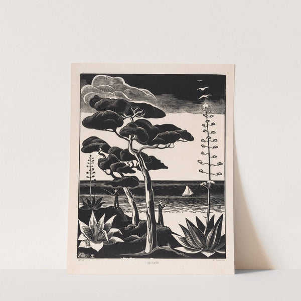 Kust bij Saint-Raphaël (1930) by Bernard Essers