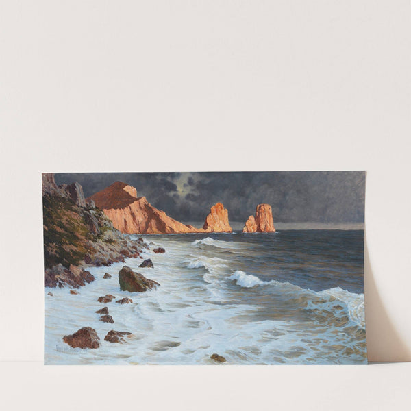 Küste bei Capri (1907) by Paul Von Spaun