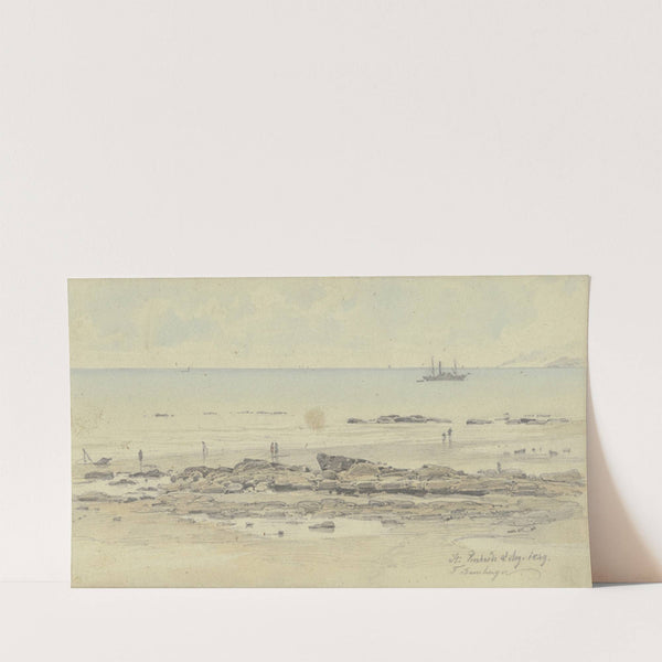 Küste bei Saint Leonards-on-Sea (1849) by Fritz Bamberger