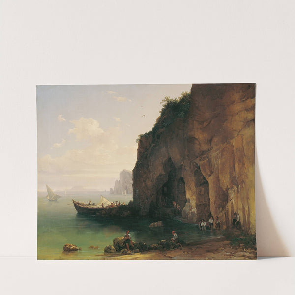 Küste von Sorrent by Thomas Ender