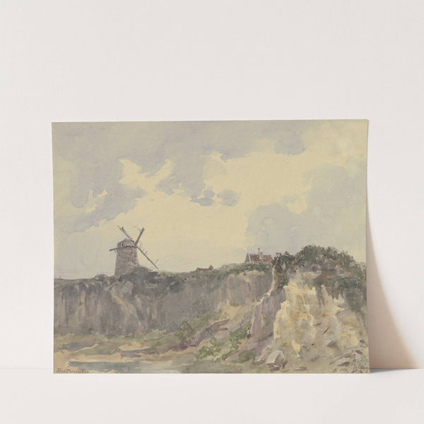Küstenlandschaft der Bonne Nuit Bay by Friedrich Ernst Morgenstern