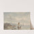 Kustlandschap met haven en schepen op het water by Christiaan Lodewijk Willem Dreibholtz